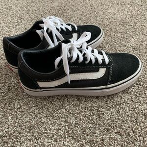 Vans Black and White Women's Sneakers